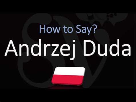 andrzej duda pronunciation